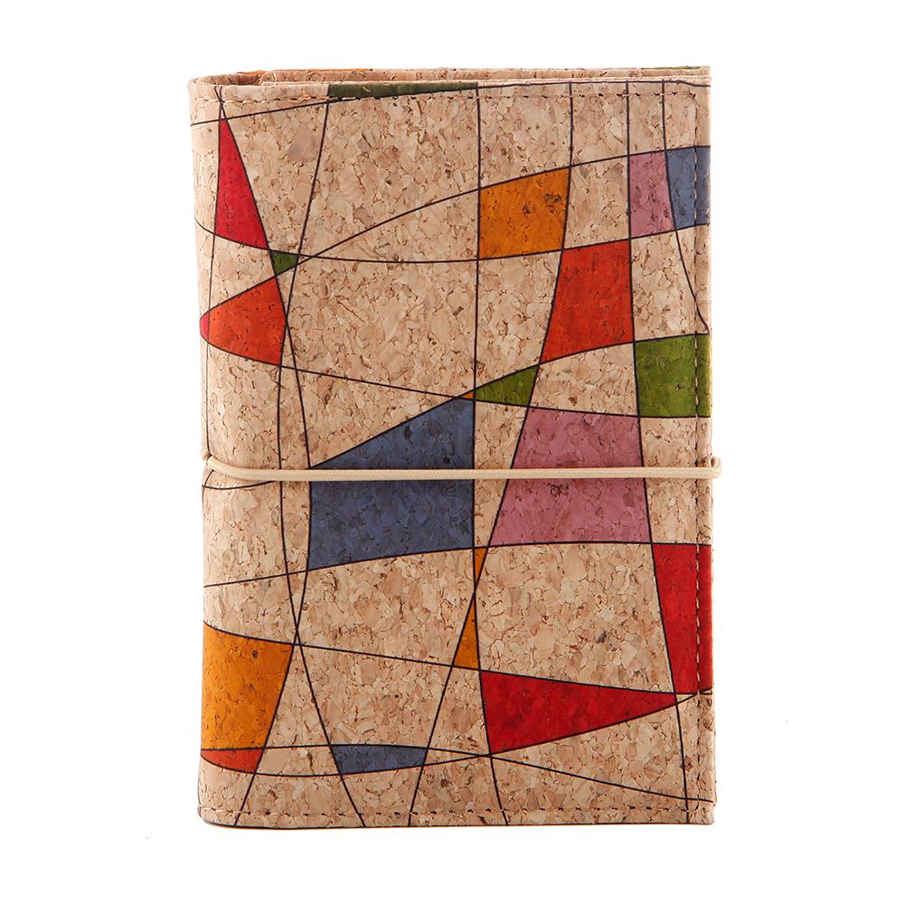 Kompakt portabel kork passkortfodral