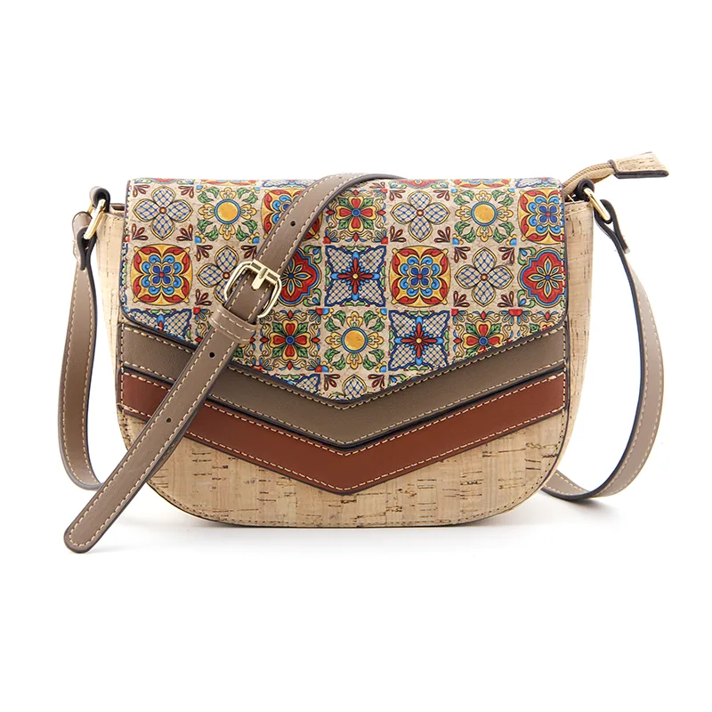 Mode Casual Daily Cork Sling Bag