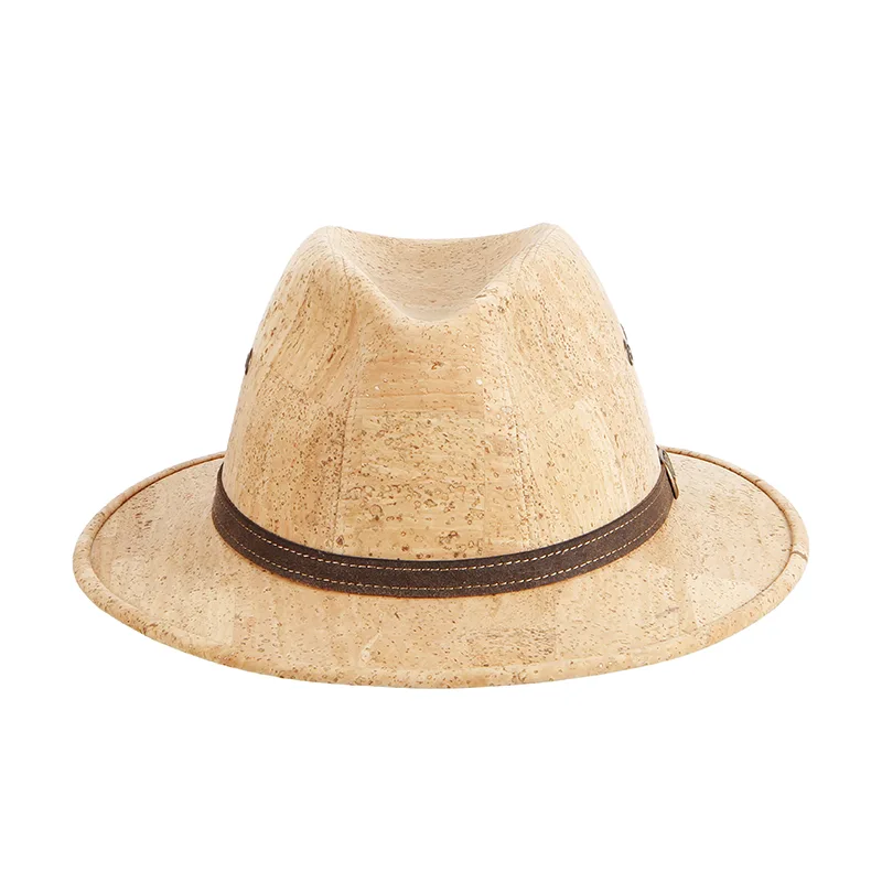 Vintage solhatt i kork för utomhusbruk